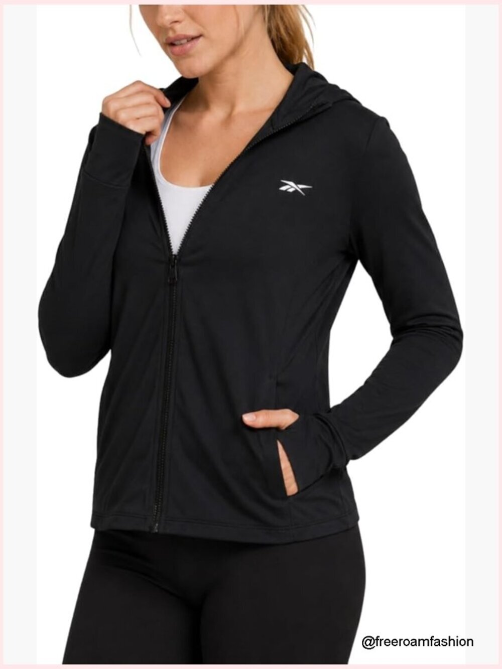 Long Sleeve Sun Hoodie UPF 50+ UV Protection Lightweight Hiking Active